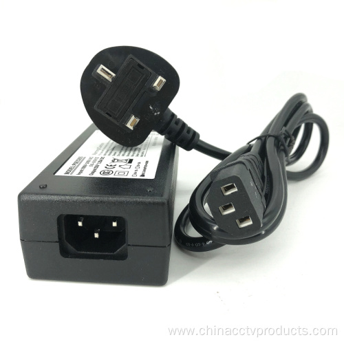 65W PoE Power Adapter Gigabit PoE Injector 48v